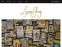Tablet Screenshot of lyricaglory.com